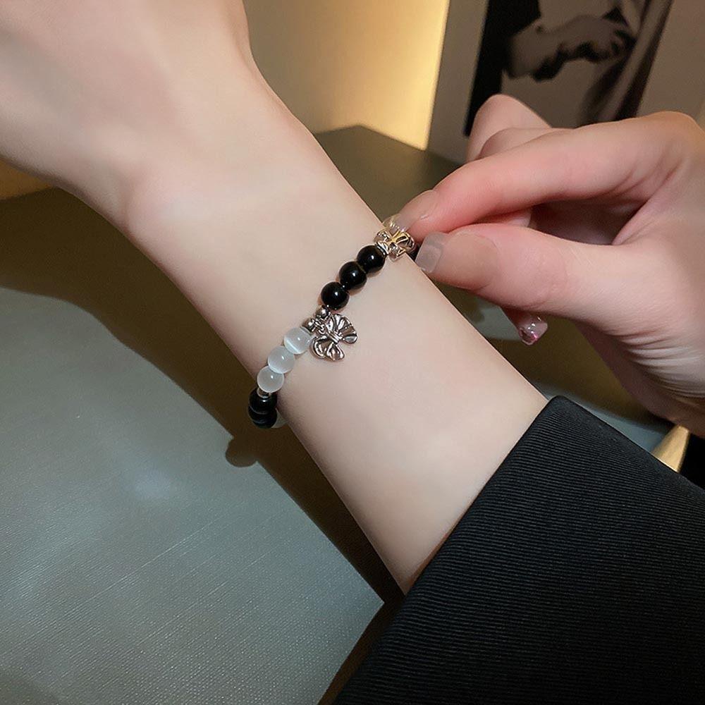 Dâu Tây CABEZA Chất Lượng Cao|Vòng Tay Chuỗi Hạt May Mắn Co Giãn Ngọt Ngào Cho Nữ