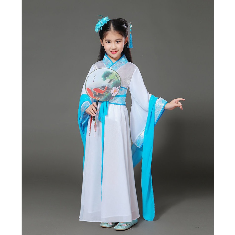 Bộ đồ hóa trang phong cách trung hoa xinh xắn cho bé gái