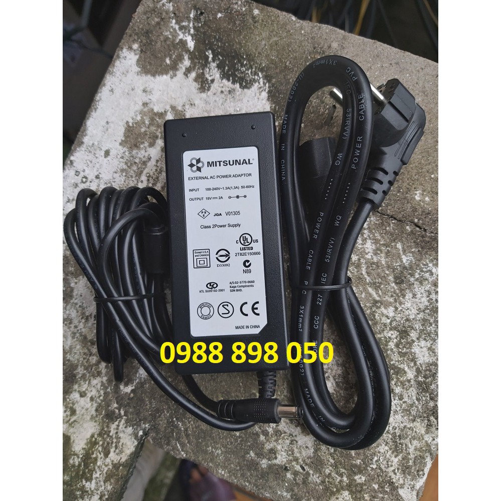 BÁN Adapter 15v 2A hàng cao cấp loại tốt SHOPPHUKIEN192