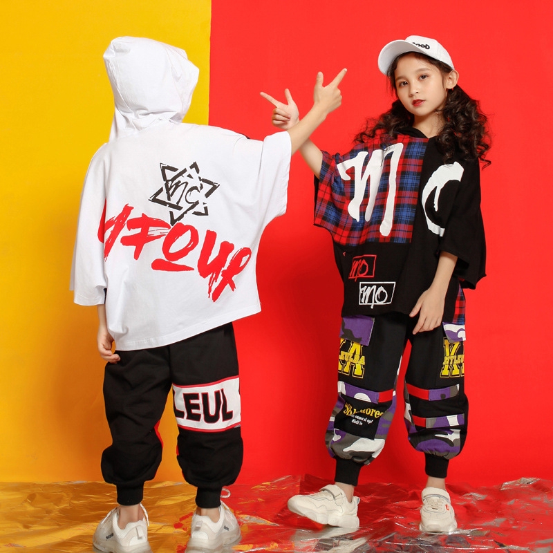 🍭Set trang phục nhảy hiphop trẻ trung cá tính dành cho bé