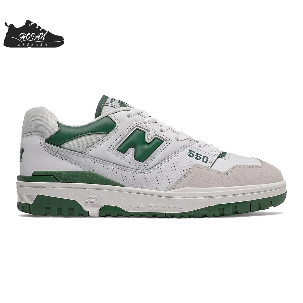Giày New Balance 550 White Green 1:1 Nam Nữ - Giày NB550 Cổ Thấp Trắng Xanh Lá [FREE SHIP + HỘP GIÀY + HỘP BẢO VỆ]