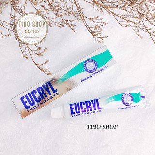 Kem Đánh Răng Tẩy Trắng Eucryl Toothpaste Freshmint Flavour