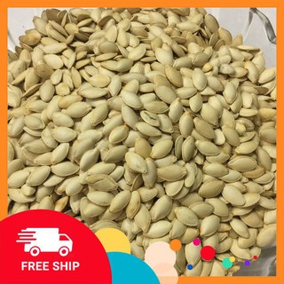 600 g Hạt bí trắng rang tay ⚡LOẠI NGON ⚡ Hạt bí rang muối nhà làm vừa thơm, bùi vừa sạch