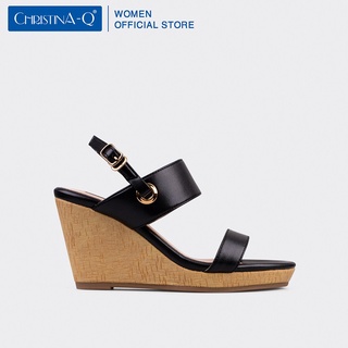 Giày Sandal Nữ Đế Xuồng ChristinA-Q XDX112