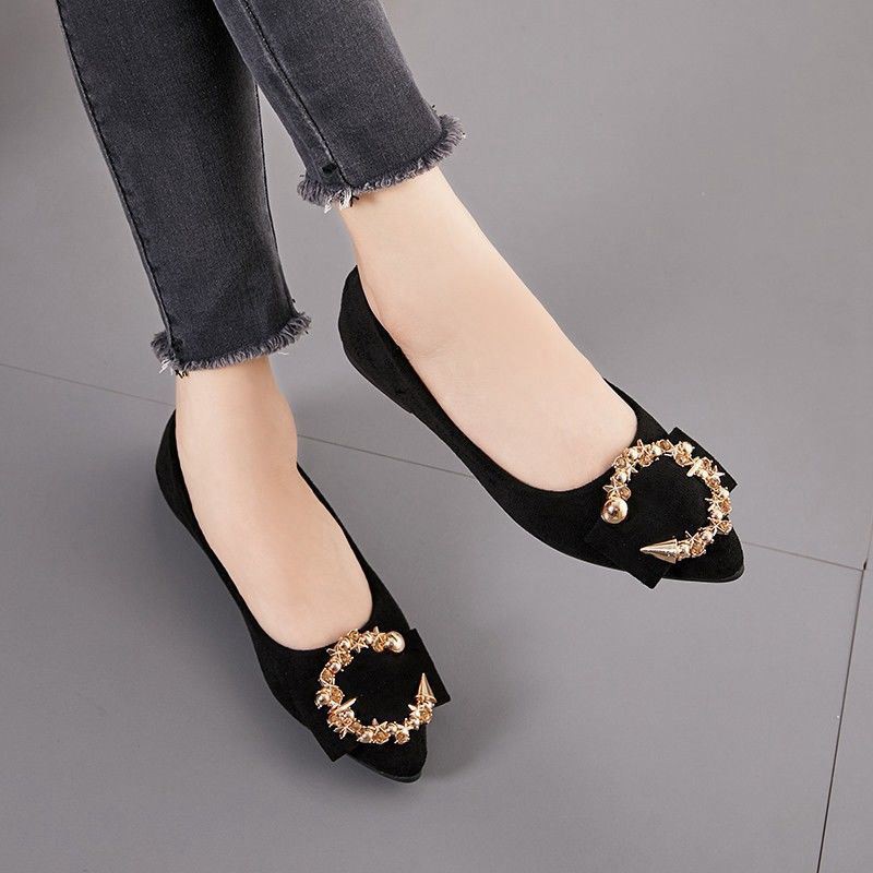Giày Búp Bê Mũi Vuông Xinh Xắn Dành Cho Nữ Size 41 43 | BigBuy360 - bigbuy360.vn