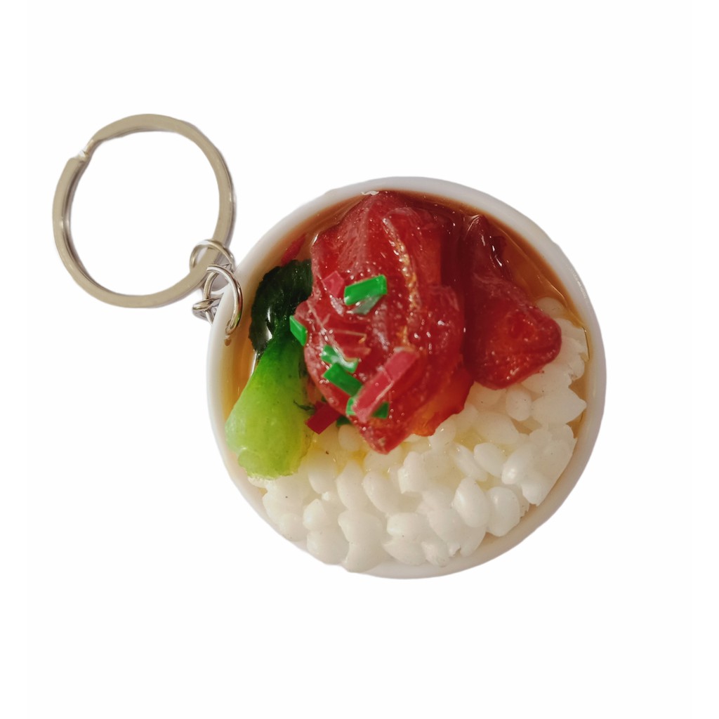 Móc khoá mô hình đồ ăn càng nhìn càng đói thêm