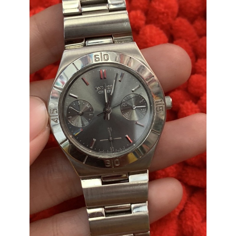 Đồng hồ nữ Citizen Wicca 6 kim hàng si