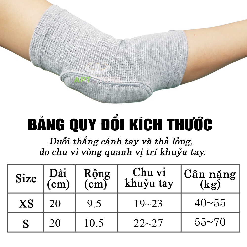 [Combo] Xỏ Khuỷu tay và Đầu gối có miếng đệm bảo vệ - Hỗ trợ tập Yoga, Gym, chơi thể thao