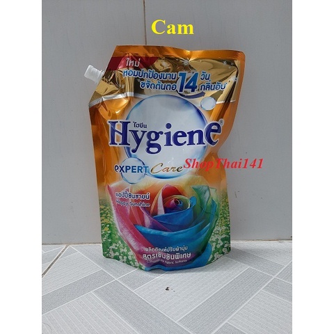 Nước xả vải Hygiene loại túi 1300ml có vòi Thái Lan