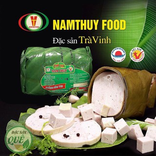 Chả lụa tươi đặc biệt 600gr chả năm thụy đặc sản trà vinh