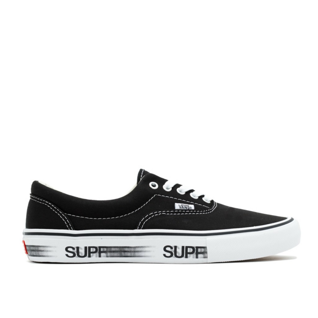 Giày Thể Thao Vans Era Supreme Phối Màu Đen Trắng Cá Tính