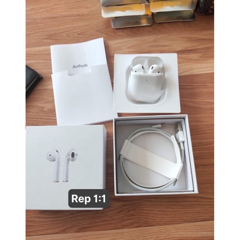 [AIRPODS 2]Tai nghe Bluetooth Phiên Bản Cao Cấp - Dùng cả IOS và Android - CHECK IMEI - BẢO HÀNH 1 ĐỔI 1