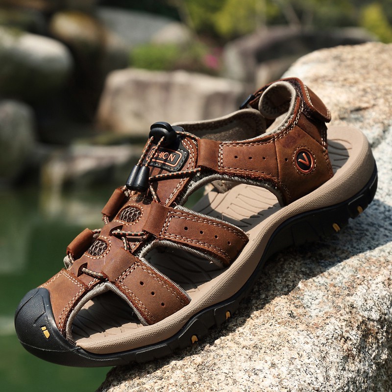 Giày sandal chống thấm nước thời trang thường ngày size 38~45 yards