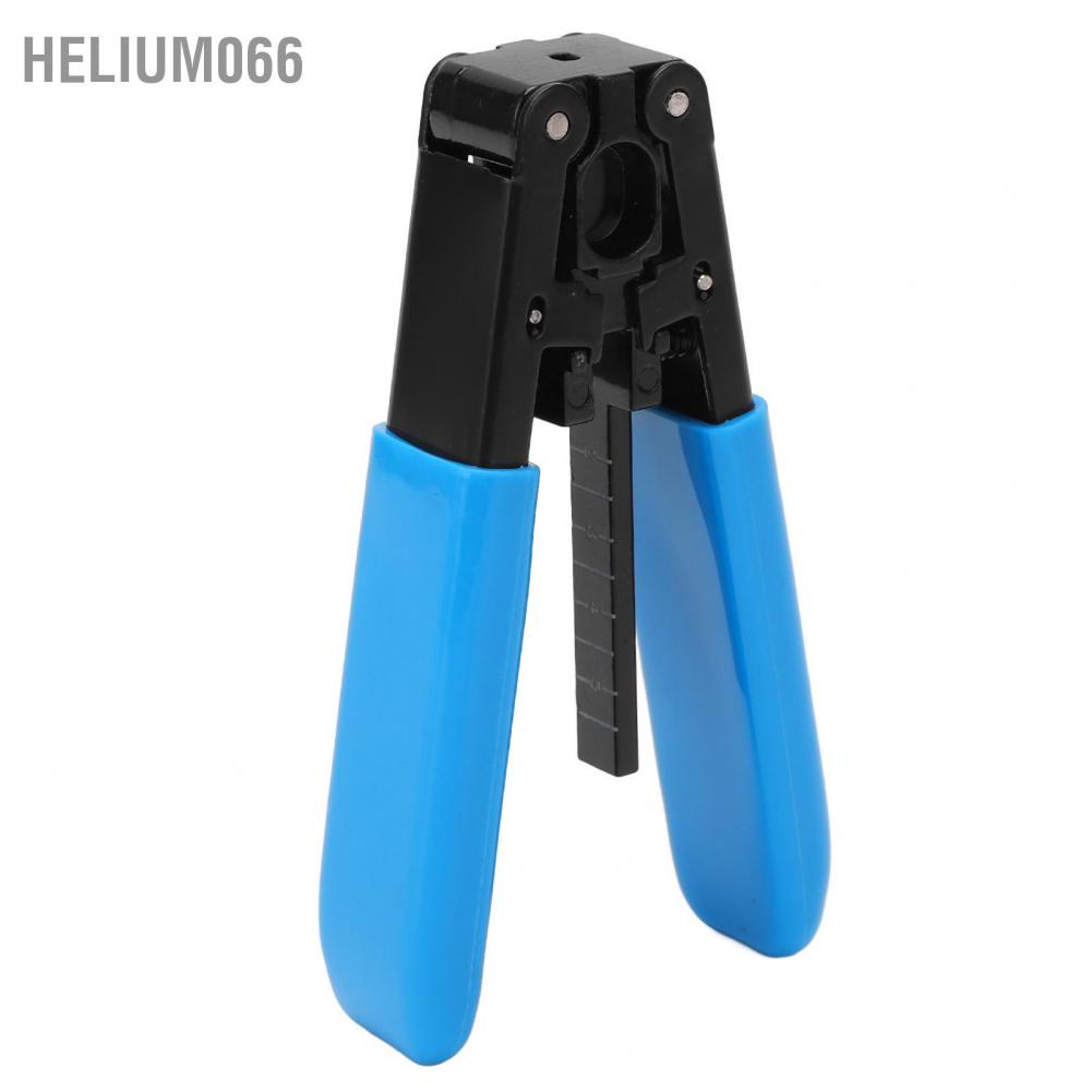 Helium066 Fiber Optic Stripper Coating Stripping Pliers Wire Cable Cutter Industrial Power Hand Tool