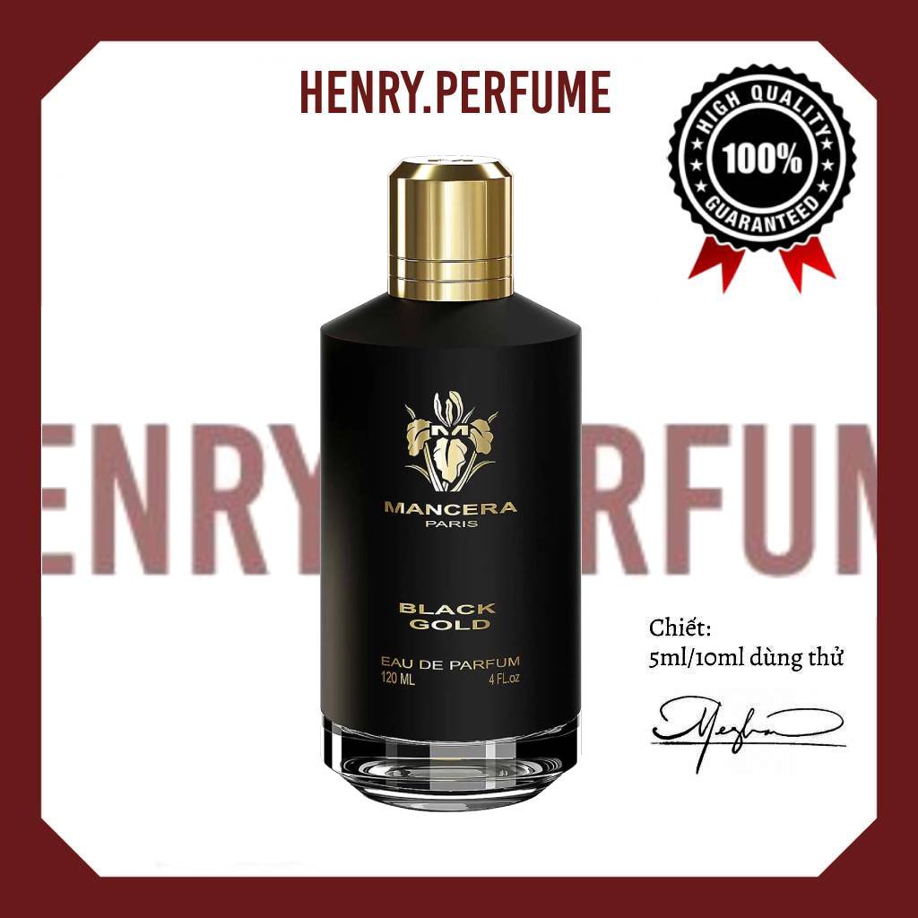 ⛅ Nước hoa Mancera Black Gold ®️