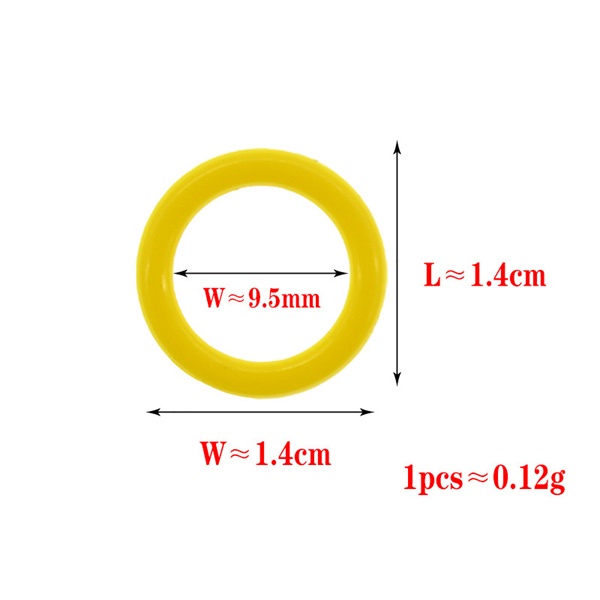 Set 20 chiếc đánh dấu nhựa tròn đường kính 1cm