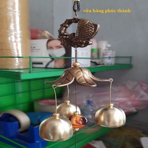 Chuông gió nhôm treo phong thủy
