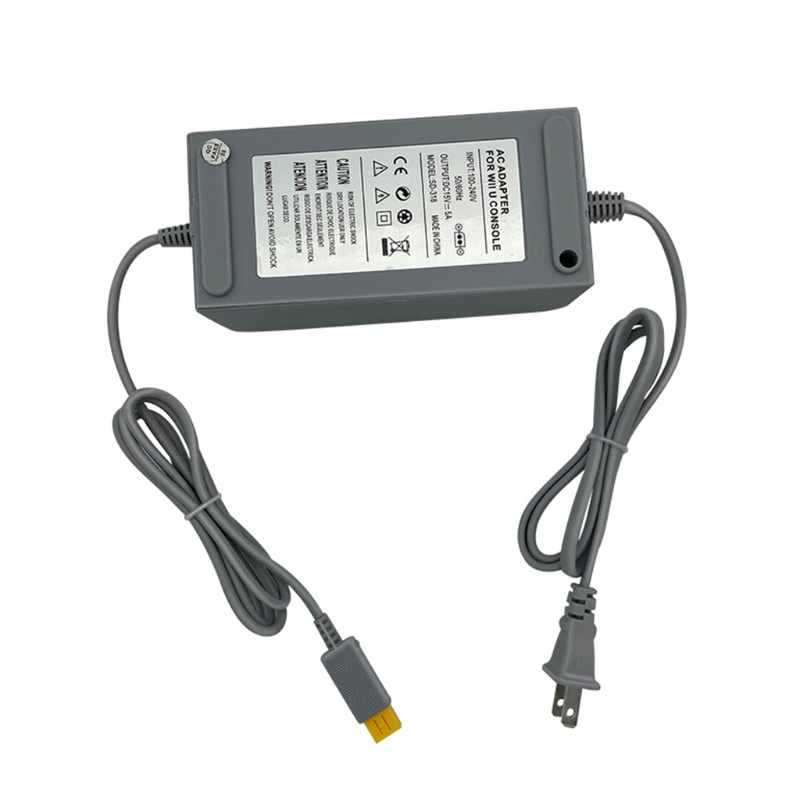 Bộ Sạc Nguồn AC 100-240V Phích Cắm US Chuyên Dụng Cho Máy Chơi Game Wii U