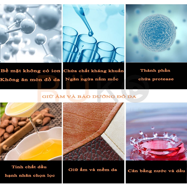 🚗  Flamingo chai xịt bảo dưỡng, vệ sinh vật dụng bằng da, ghế ô tô, túi, sofa, ví, áo khoác
