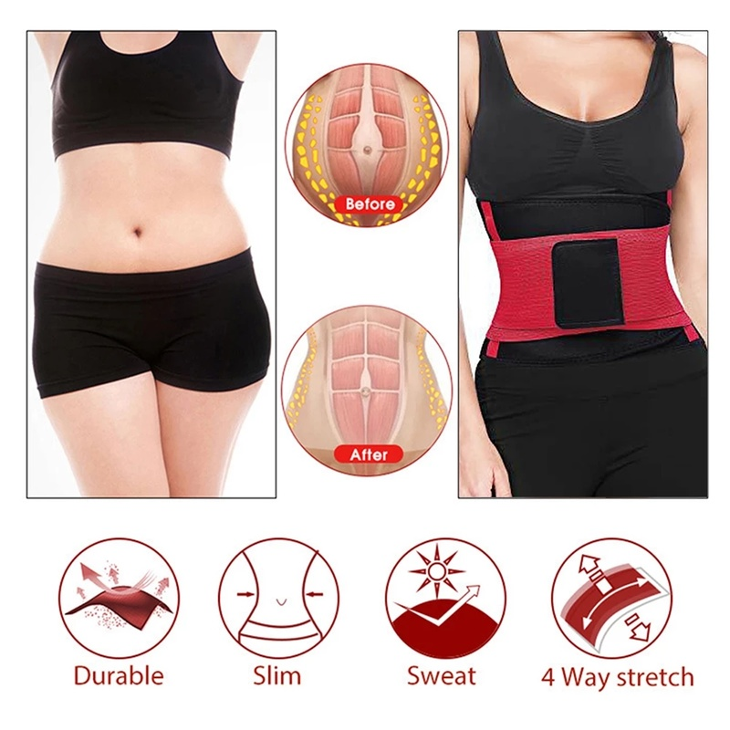 Đai Nịt Bụng Co Giãn Tập Thể Thao Dành Cho Nữ