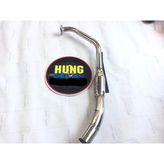 Cổ pô bầu hơi inox r15