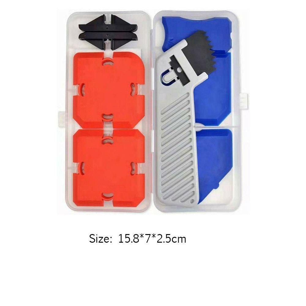 PISTA Bộ 7 Dụng Cụ Chà Ron Cửa Sổ Bằng Silicone