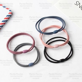 Cột tóc thun 2 sợi xinh xinh 4k / cái
