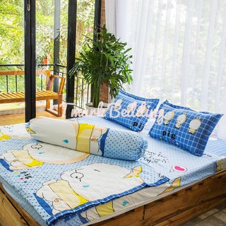 Set ga gối 3 con heo dễ thương