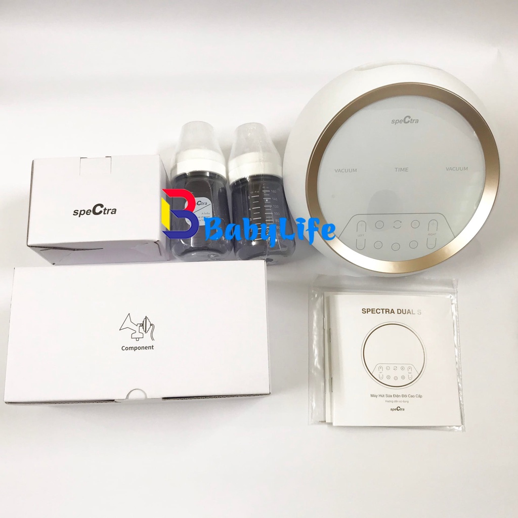 Máy Hút Sữa SPECTRA Dual S Cao Cấp Chính Hãng - Bảo Hành 2 Năm