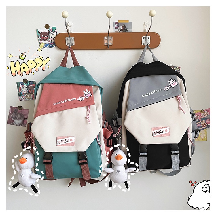 Balo ulzzang nam nữ đi học chống thấm phong cách Hàn Nhật  LILA TULEQI27