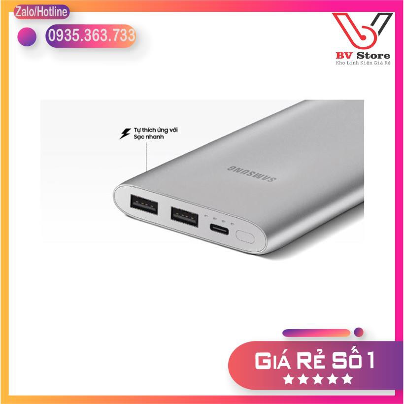 Sạc dự phòng Samsung 💖 FREE SHIP 💖10000mAh chuẩn Type C EP-P1100 sạc siêu nhanh 15W, chất lượng cao | WebRaoVat - webraovat.net.vn