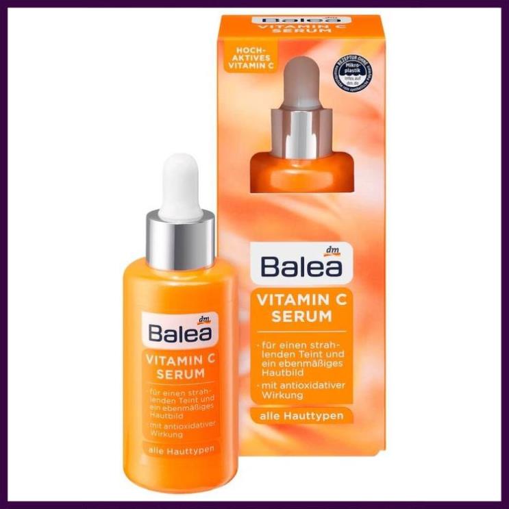 Serum Vitamin C Balea làm sáng da, đều màu da, chống lão hoá da, Hàng Nội Địa Đức