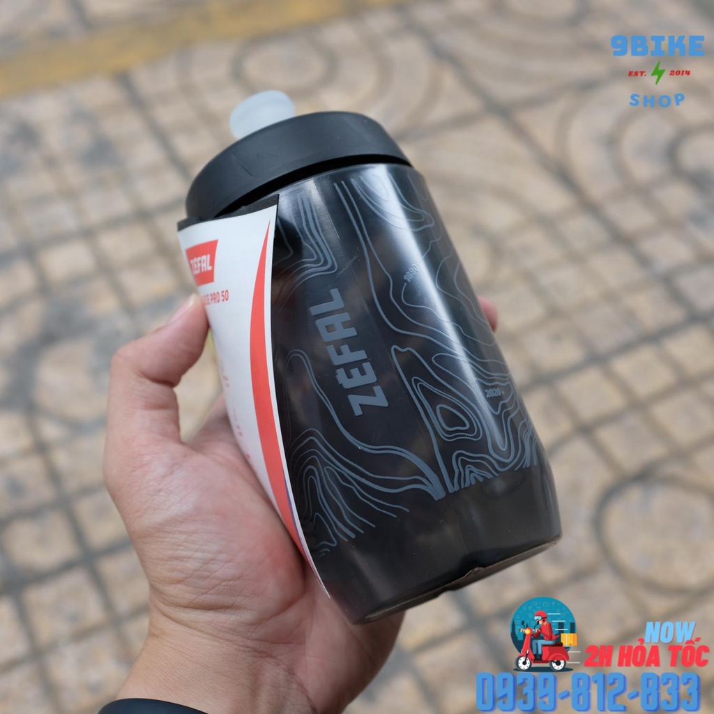 Bình nước xe đạp nhỏ gon Zefal Sense Pro 500ml