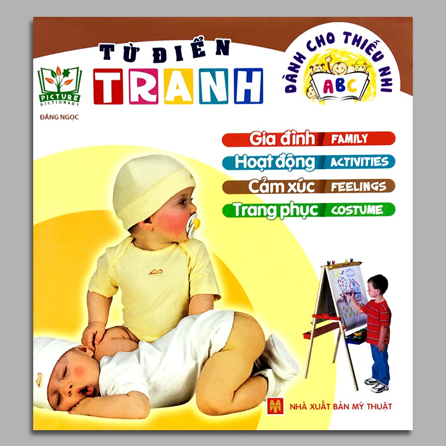 Sách Từ Điển Tranh Gia Đình, Hoạt Động, Cảm Xúc, Trang Phục