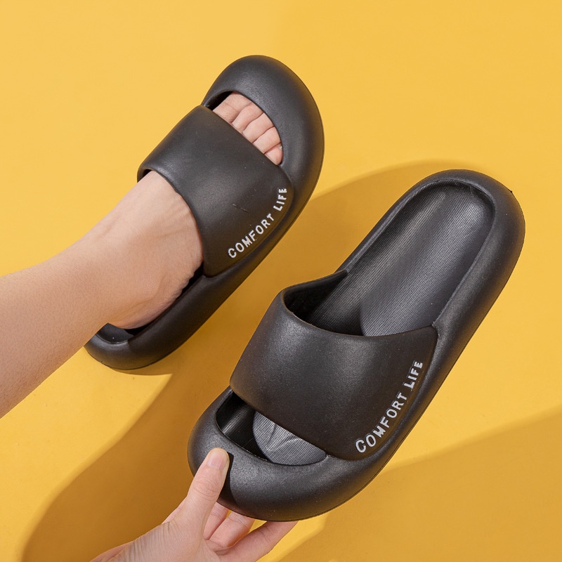 Dép Đi Trong Nhà Đế Dày Chống Va Chạm Dành Cho Cặp Đôi