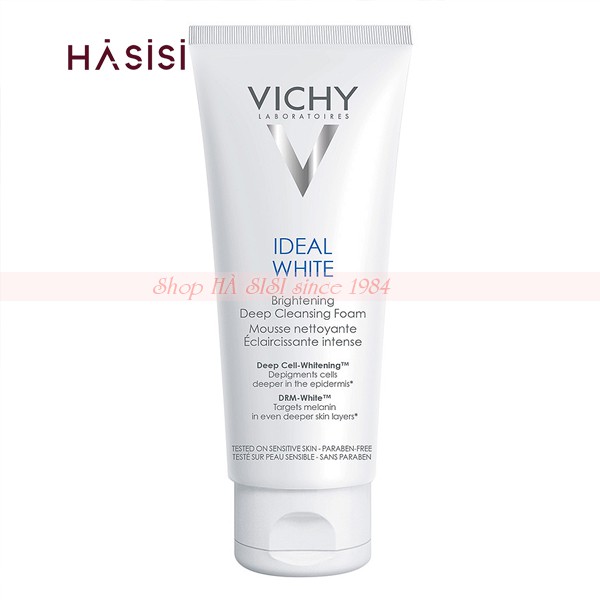 Sữa Rửa Mặt Sáng Da VICHY IDEAL WHITE DEEP CLEANSING FOAM 100ml