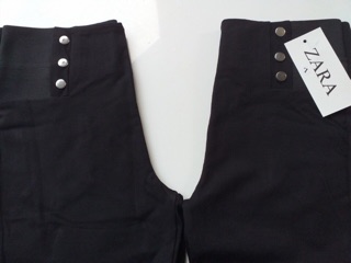 Quần legging cạp cao 6 khuy