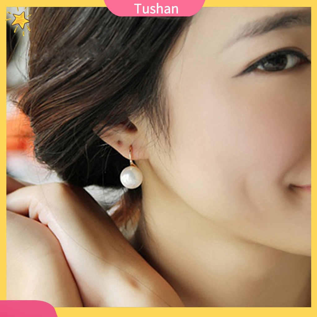 Đôi khuyên tai nữ đính ngọc thời trang