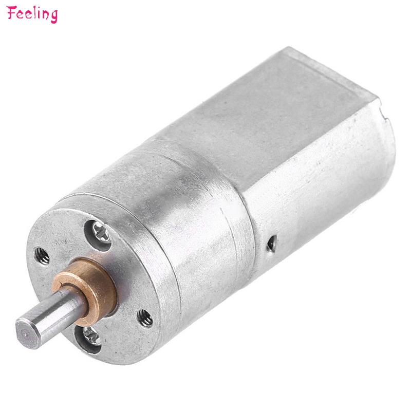 Hộp Số Mô Tơ Điện Dc 12v 15 / 30 / 50 / 100 / 200rpm