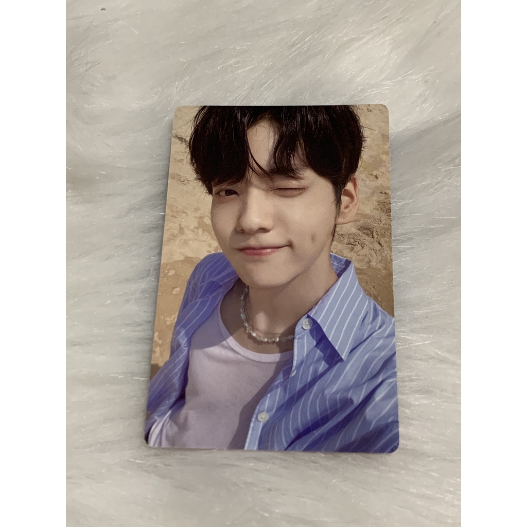 Thẻ ảnh photocard sky ver  SOOBIN mid summer nhóm nhạc TXT hot hit mùa hè 2022 thành viên