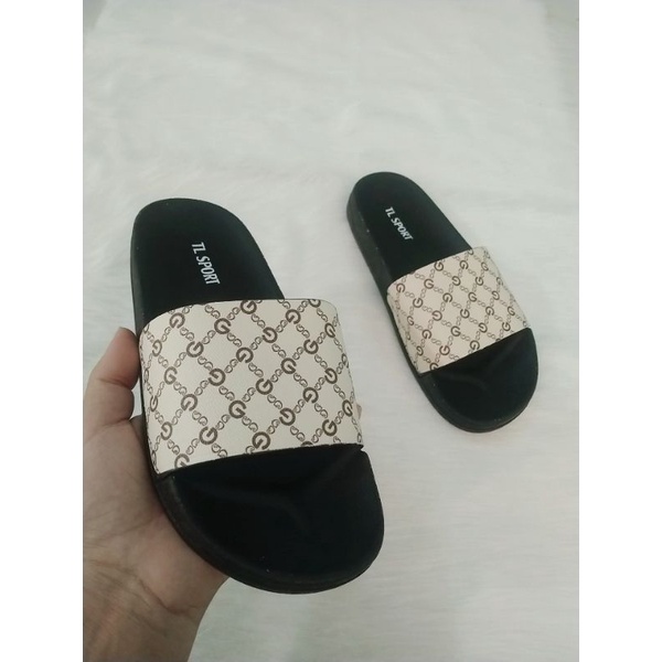 Dép quai ngang Guci nam. Dép lê Gu xì nam giá rẻ. dép unisex thời trang
