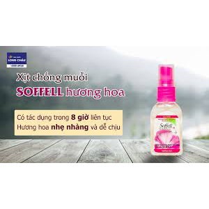 KEM SOFFEL BÔI CHỐNG MUỖI HƯƠNG HOA
