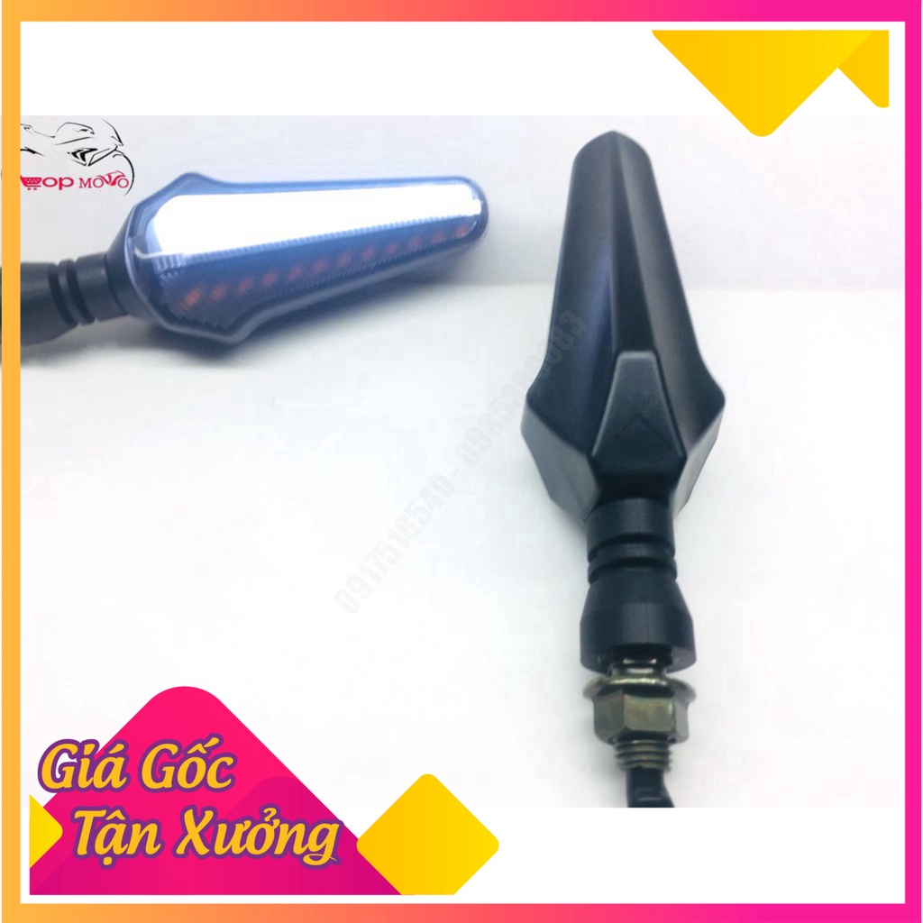 XiNhan Spirit Beats L21 chính hãng (giá 1 cặp) hiệu ứng chạy đuổi chống gãy, kèm chớp điện tử tăng chỉnh nhanh chậm (Ảnh