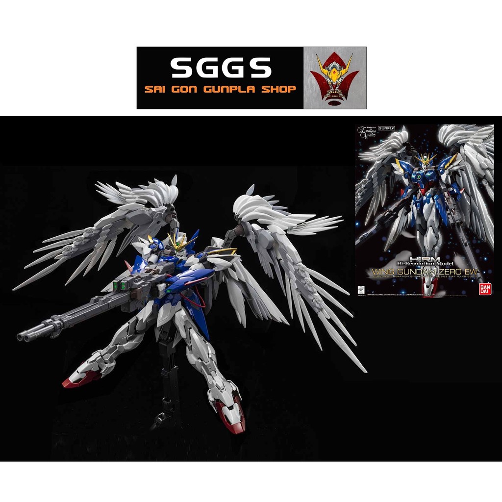 Mô Hình Gundam HIRM Wing Zero Custom Bandai 1/100 Endless Waltz EW Đồ Chơi Lắp Ráp Anime Nhật