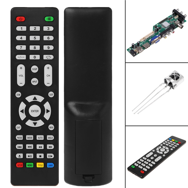 Linh Kiện Điện Tử zzz A81.2 A81.2 Chuyên DụngBảng Mạch Điều Khiển LCD PA V56 V59 Hỗ Trợ DVB-T2 TV 3663