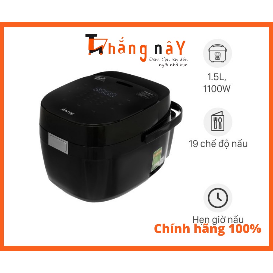 [Mã ELHADEV giảm 4% đơn 300K] Nồi cơm điện cao tần Dreamer DR-IH15B / DR-IH15W - Chính hãng