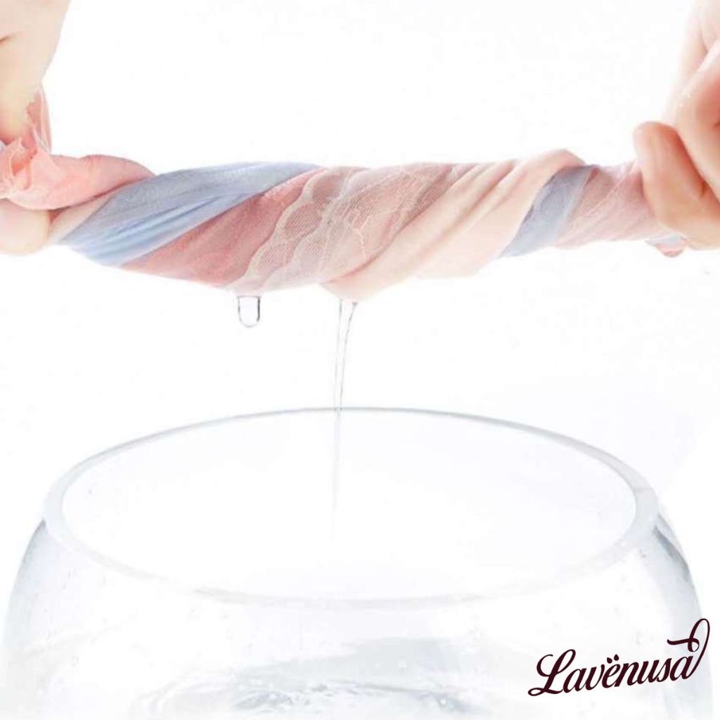 Quần lót nữ lụa tàng hình cạp ren mỏng mịn thoáng khí siêu mát LAVENUSA QL67