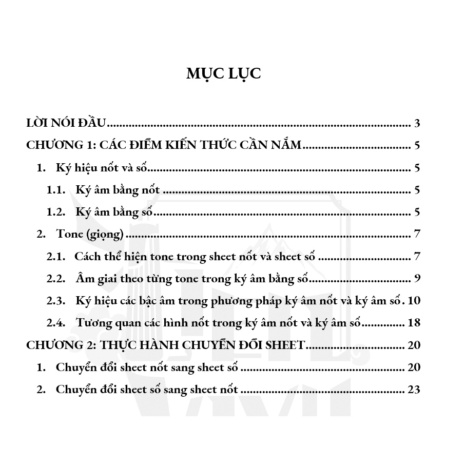 Combo Lý Thuyết Âm Nhạc + Tài Liệu Chuyển Sheet