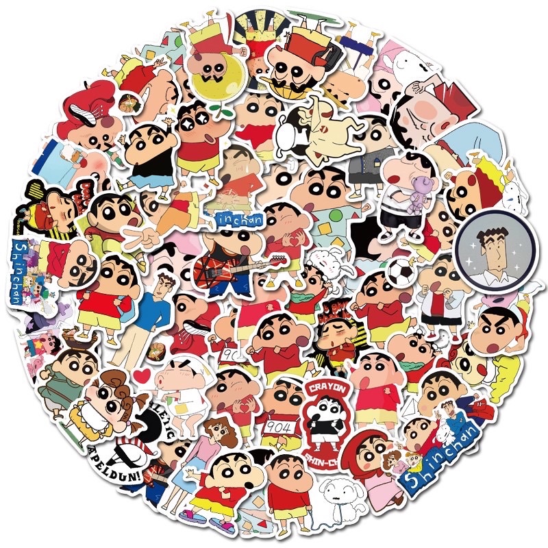 STICKER SHIN BÚT CHÌ SIÊU CHẤT DÁN TRANG TRÍ