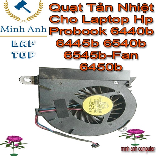 Quạt Tản Nhiệt Cho Laptop Hp Probook 6440b 6445b 6540b 6545b-Fan 6450b